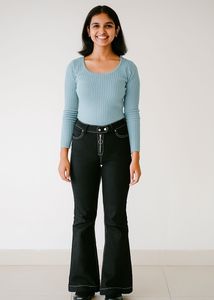 🔥 College-Ready & Confidence-Loaded: Black Jeans