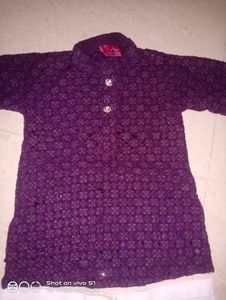 Chikankari Kurta Pant Set