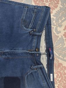 Dark Blue Denim Jeans