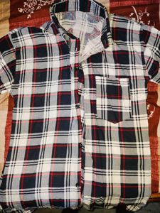 Check Printed Shirt