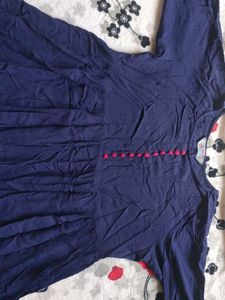 Navy Blue Kurta