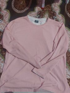 Pink Long Sleeve T-Shirt