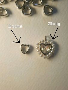 Hollow Heart Charm