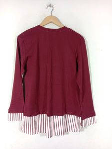 Maroon Casual Top (Women&#39;s)