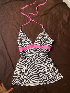 Summer Zebra Cute Top