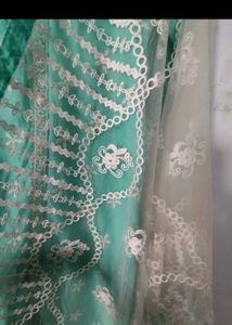 Light Sea green Embroidery Kurta