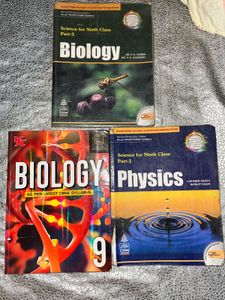 Class 9 Science Textbooks - Biology & Physics