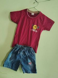 # Tshirt With Short 💕