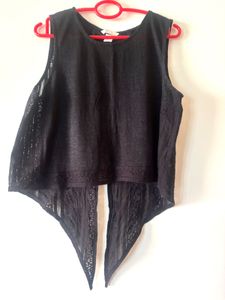 H&m Styled Tie Back Top