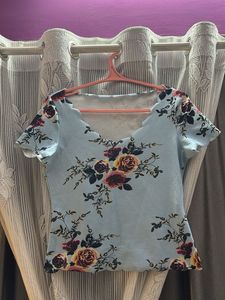 Floral Print Top