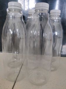 Plastic Bottles - Set of 8