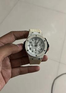 Elegant White Watch