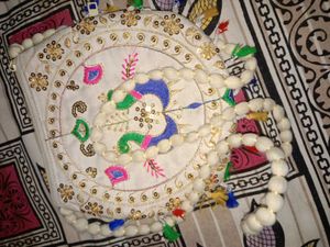 Embroidered Crossbody Bag