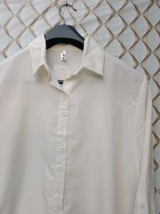 New With Tag Baggy Off White Korean Shirt