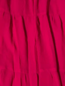 GEOGRETTE DARK PINK MAXI DRESS