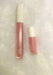 Just Herbs Liquid Lipstick, Apricot Coral