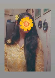 Yellow Printed Top