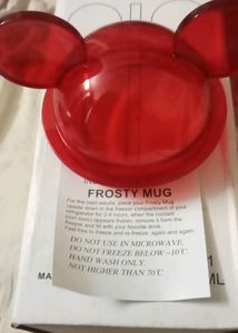 Mickey Red Frosty Mug(Brand New)