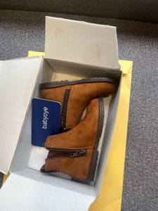 Babyoye Brown Ankle Boots