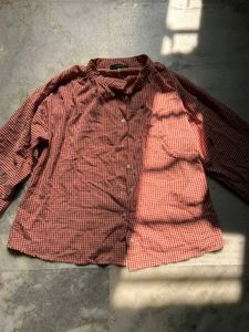 Gingham Red Checked Shirt
