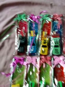 Brand New 12 Stationery Sets With Toy Car