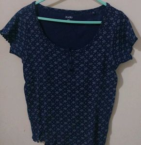 Zudio Navy Blue Top