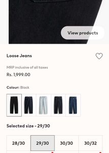 H&amp;M Loose Fit Jeans Brand New 🏷️