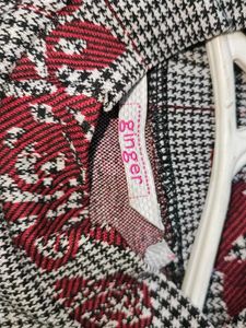 Floral Plaid Crop Top