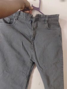 Grey Denim Jeans