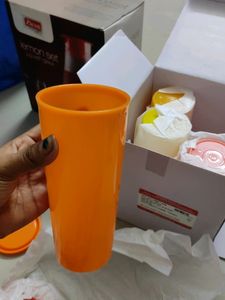 Tupperware Jumbo Tumbl 470ml Class, Container,