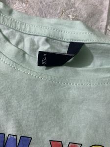 New York” Graphic Tee - Mint Green