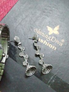 Watch &amp; Earring Set
