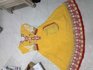 Ethnic Frok With Dupatta