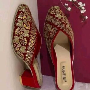 Embroidered Flats & Sandals