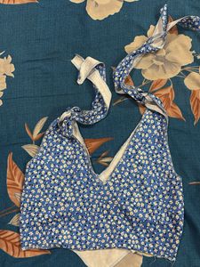 Floral Tie Top