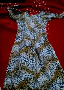 Printed Hand Stiched Kurtaa