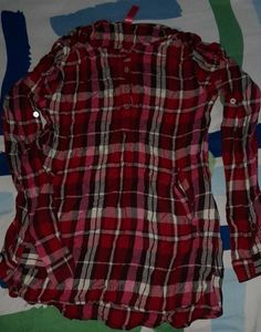 Black Red Checkered Shirt