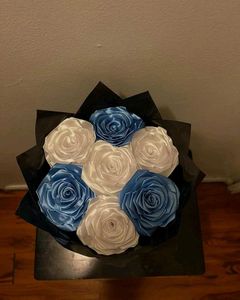 Flower Bouquet Ribbon