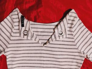 Trendy V Neck Top