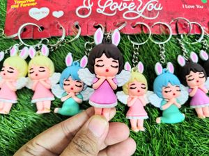 Set Of 12 Kawai Keychains