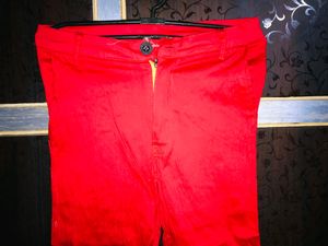 Red ♥️ pant Like New