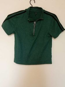 Green Sporty Top
