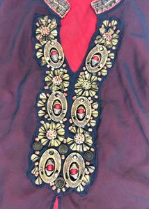 Heavy Quality Embroidered Kurta