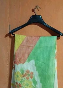 Vintage Floral Print Scarf