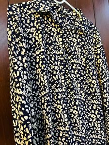 Splash Leopard Print Shirt