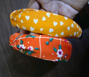 Combo Of 2 Orange Headband