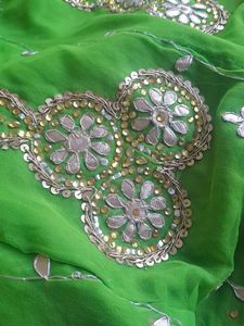 Gotapatti Rajputi poshak with Jardoshi work