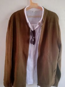 UCB Olive Green  Bomber Jacket