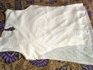 White Sleeveless Top