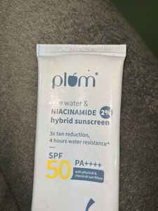 Plum Rice Water Sunscreen SPF 50